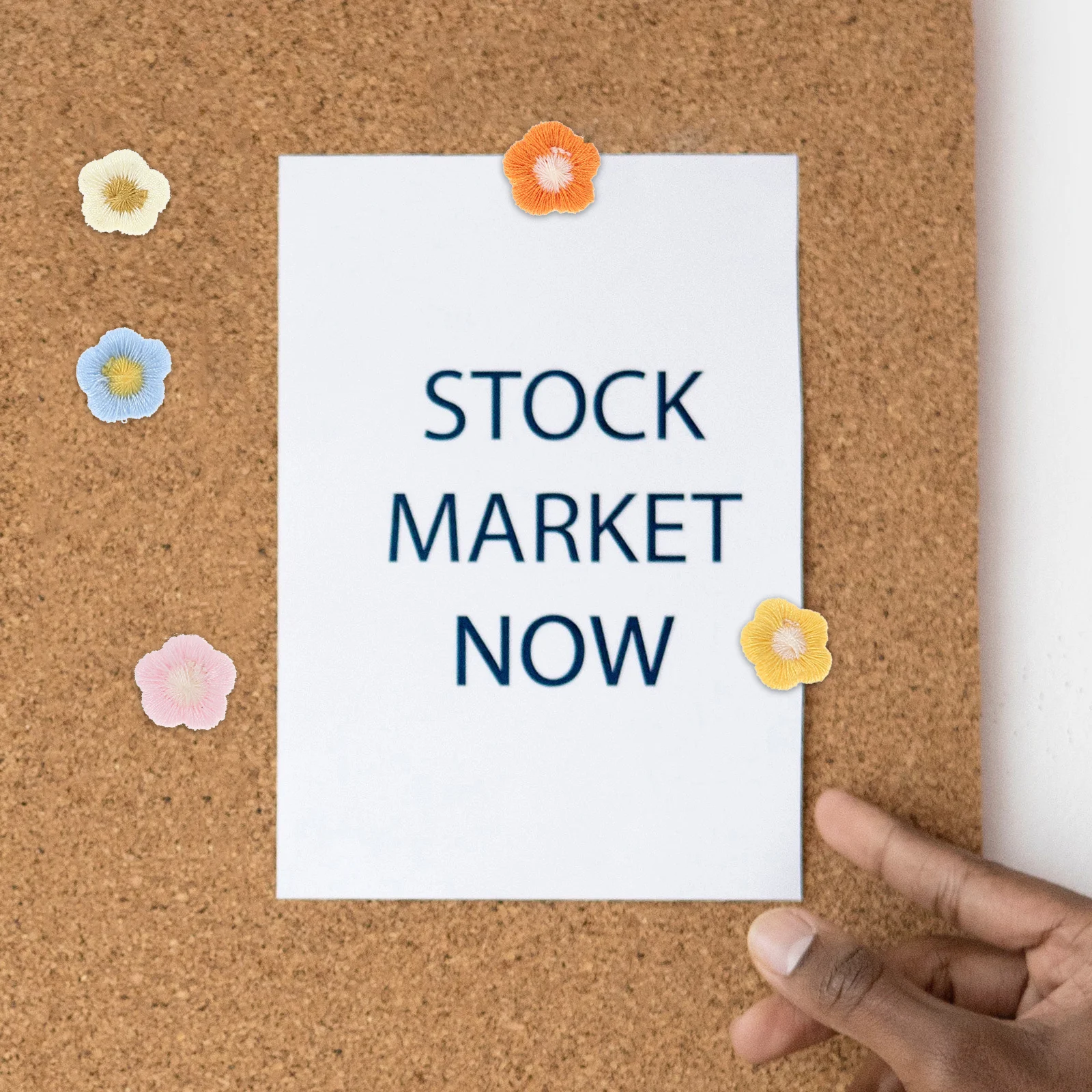 

60pcs Flower Shaped Thumb Tacks Multi-Function Pushpins Small Thumbtacks For Map Office Home Desk Accessories Craft