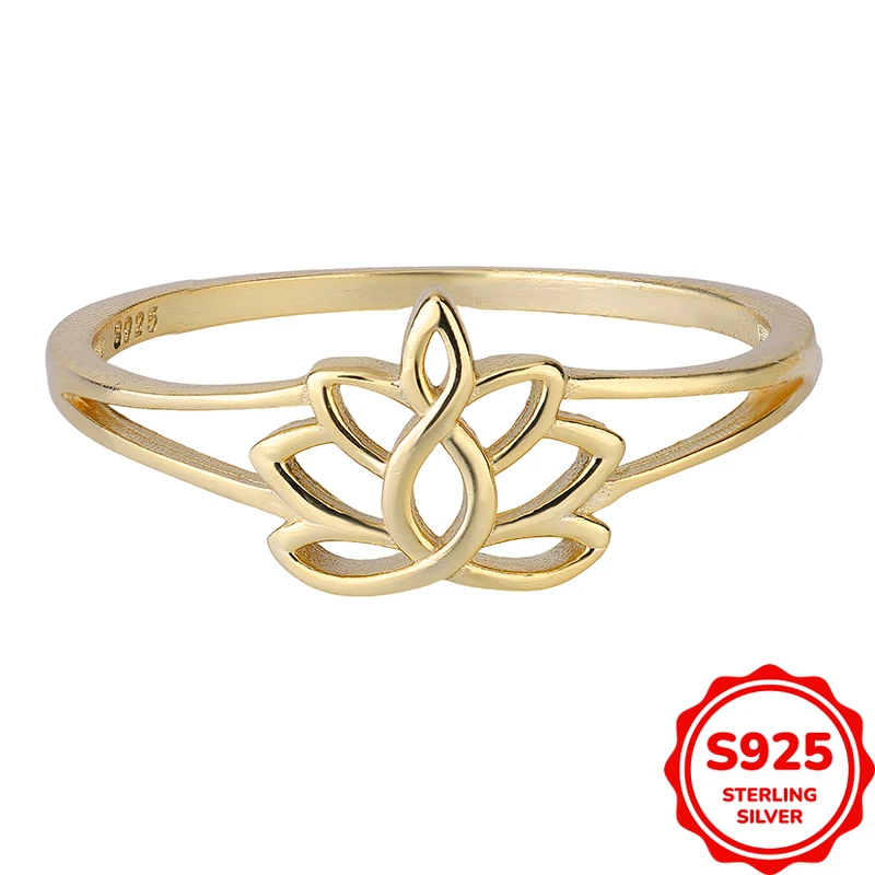 Simple and Personalized Genuine S925 Silver Cross Hollow Ladies Ring, Versatile for Commuting
