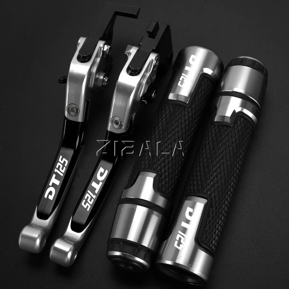 FOR YAMAHA DT125 DT 125 1987 - 2005 1988 1989 1990 1991 1992 1993 Motorcycle DT-125 Brake Clutch Lever Handlebar Handle Grips