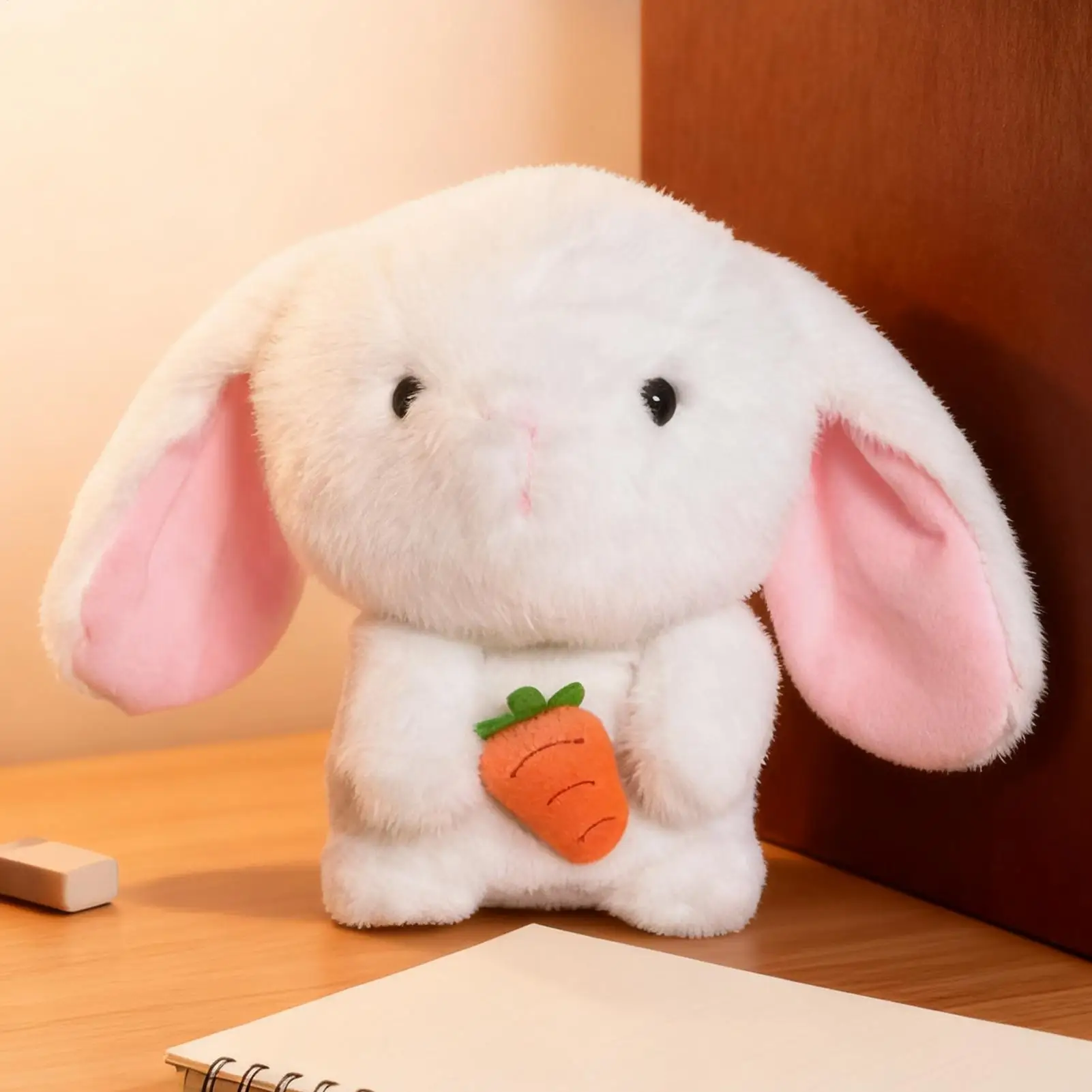 電子ペット かわいい リアルな面白いインタラクティブな会話型ロボット動物人形 光と音付き 男の子 女の子 家庭用 室内 寝室用