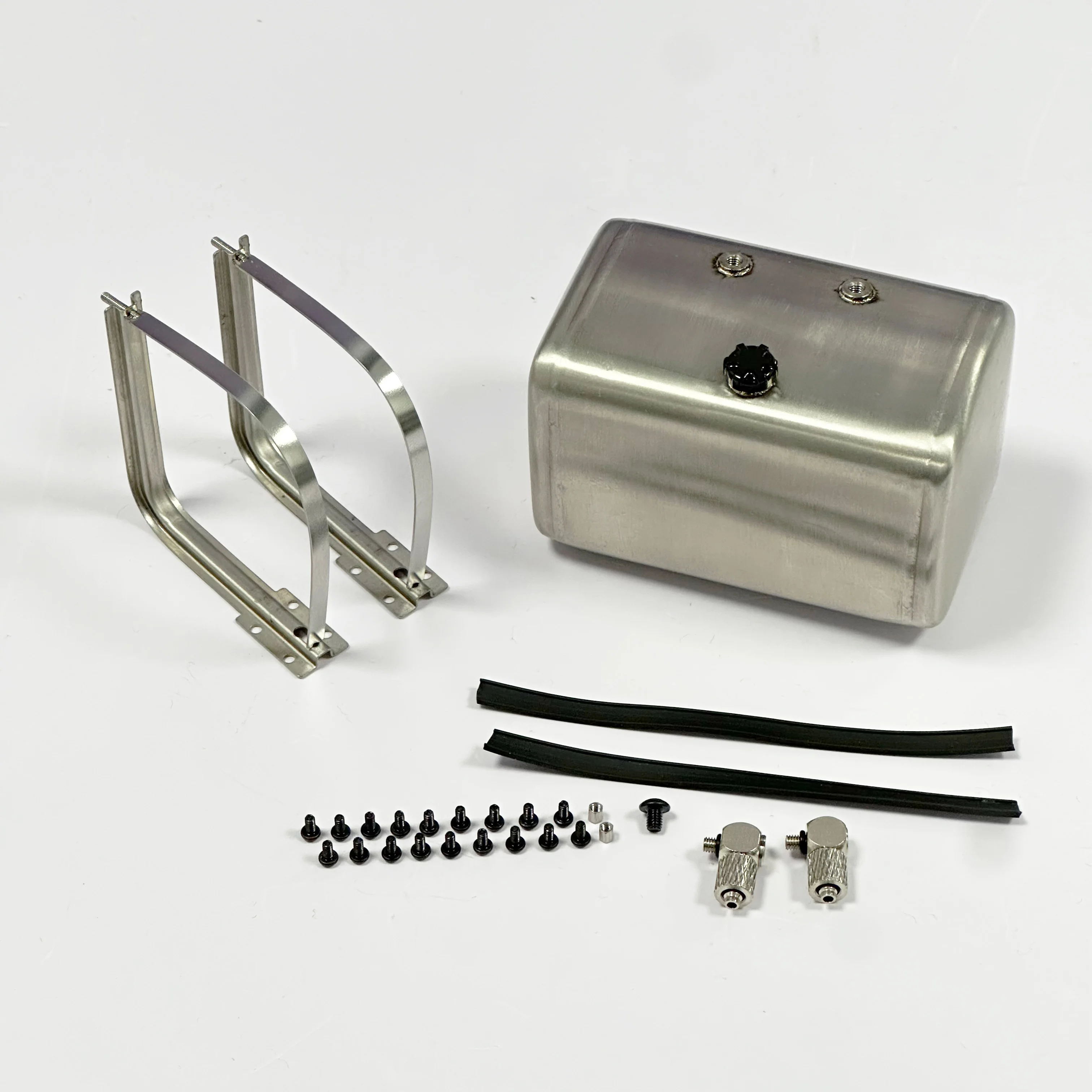 Hydraulic Oil Tank for Tamiya 1:14 RC Truck for Scania Benz VOLVO MAN Iveco Fuel Tank 1:14 Tractor Trailer Tipper DIY Parts