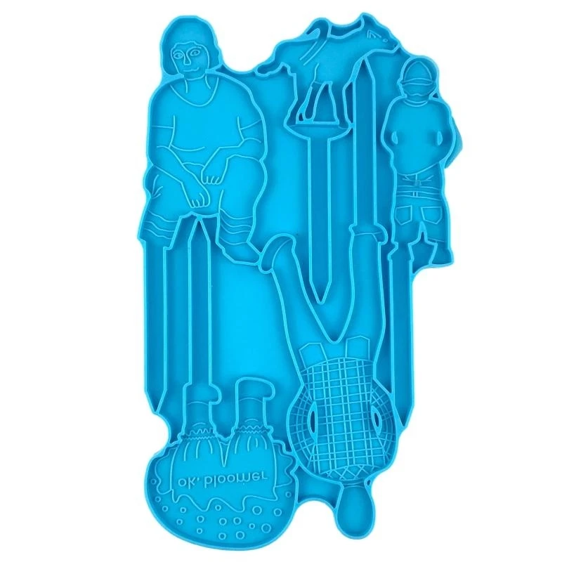  Plants Tag Resin Mold Garden Tag Silicone Mold Epoxy Kindergarten Label Mold