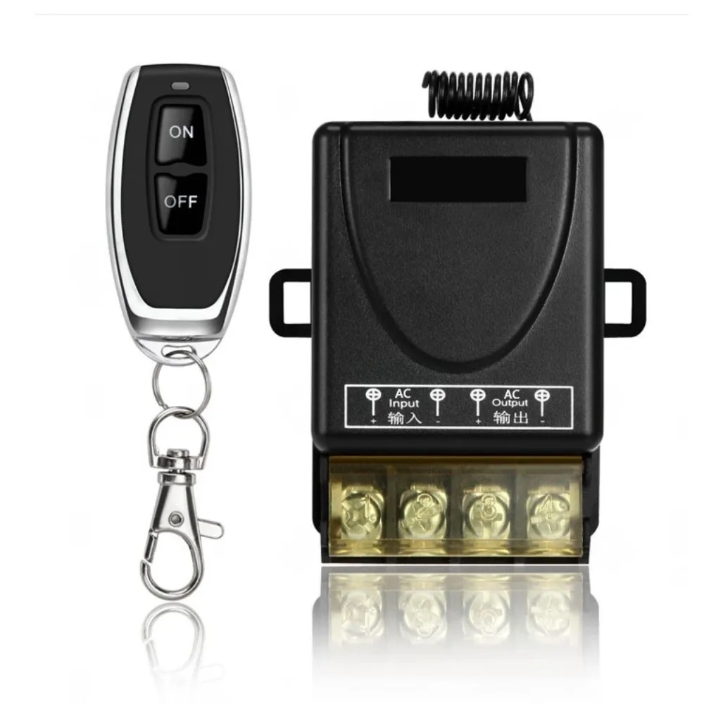 433 ميجا هرتز مفتاح التحكم عن بعد 8 فولت-72 فولت عالية الطاقة على إيقاف جهاز التحكم عن بعد الارسال متعدد الوظائف مريحة مفتاح ذكي