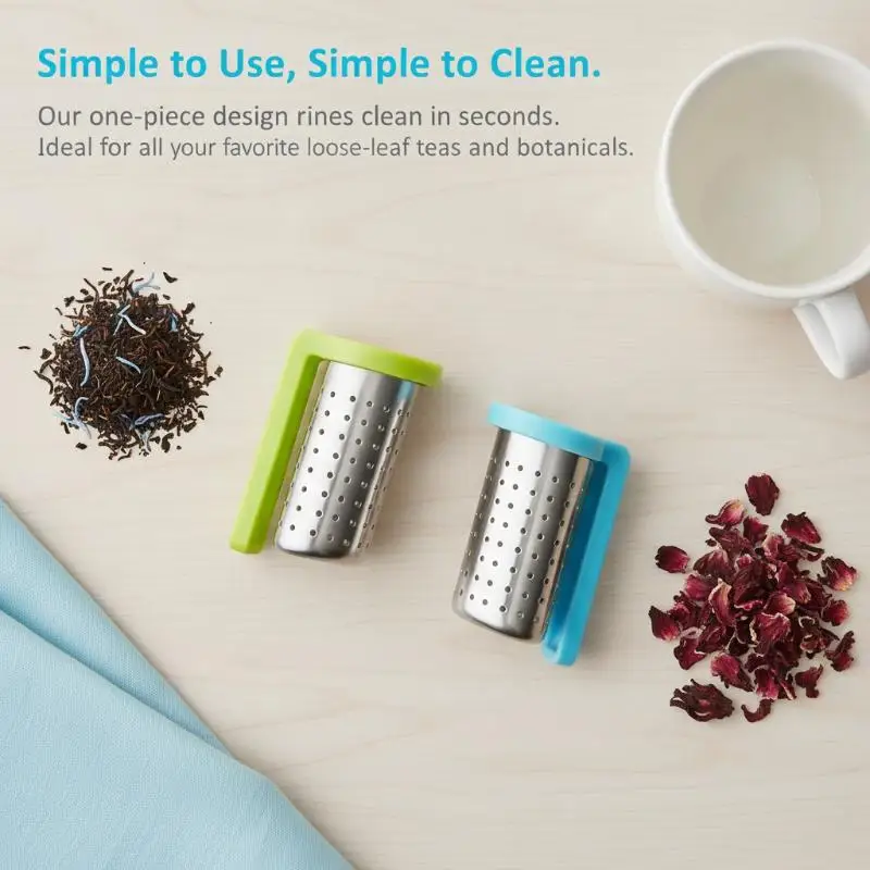 New Great Stainless Steel Tea Diffuser Precise Holes Smooth Outflow Herbal Tea Infuser