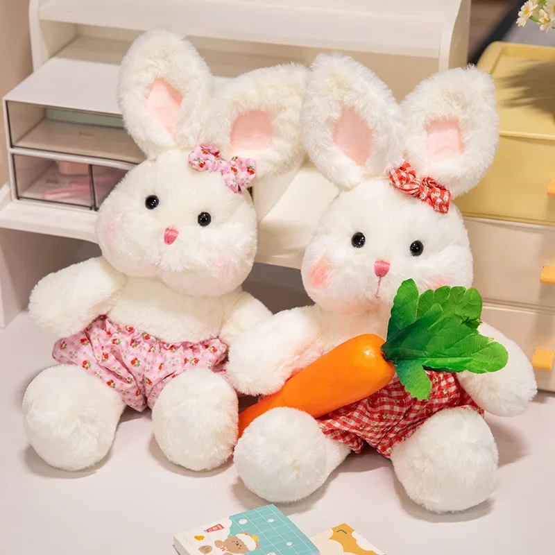 

Прекрасный мягкий кролик, милые куклы-панды, плюшевые игрушки, детские мягкие игрушки, кролик с цветочной юбкой, игрушка для сна, подарок на день рождения