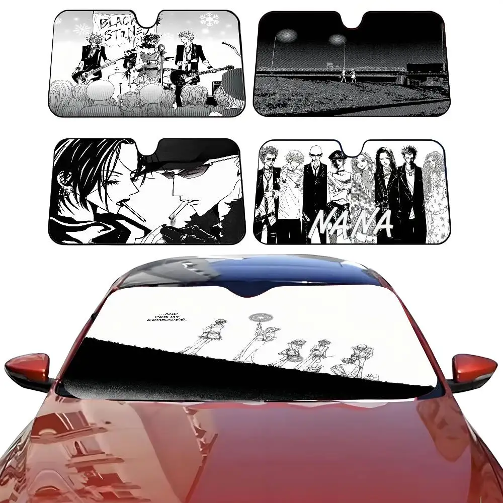 

Аниме O-osaki N-Nana автомобильный солнцезащитный козырек, зонтик, лобовое стекло автомобиля, солнцезащитный козырек, защита от ультрафиолета и внутренний охладитель