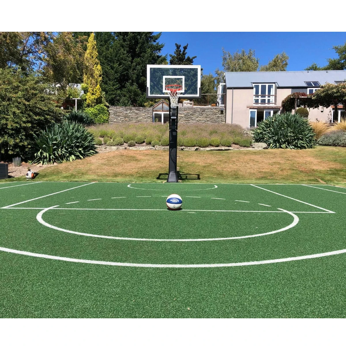 Height Adjustable 7ft-10ft Basketball Stand - Portable Base w/Sand/Water Filler, Perfect for Teens
