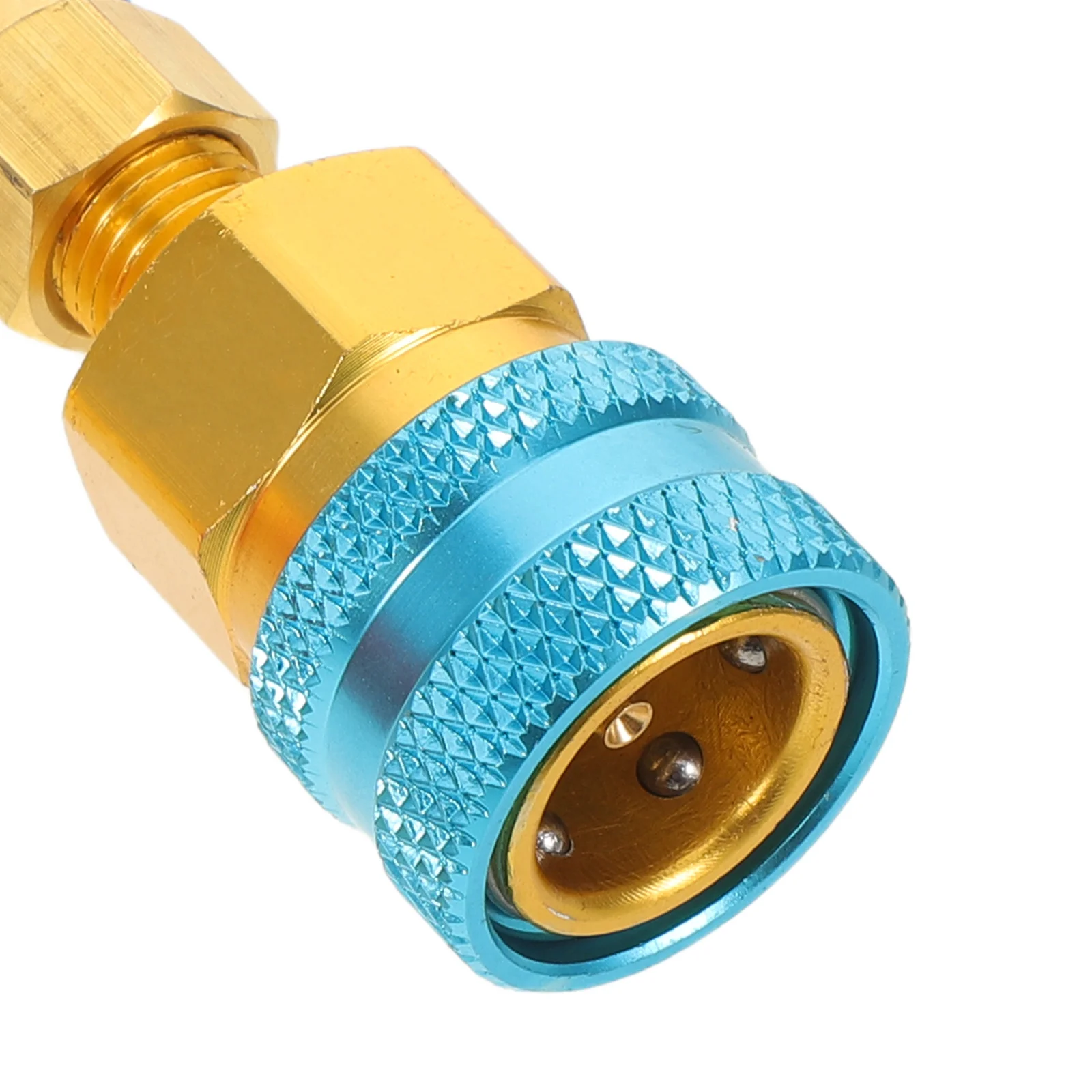 2 Stuks R1234Yf Snelkoppelingen Kit Airconditioning Adapter Voor Ac Slang Connectors Koelmiddel Opladen Hoge Druk Afdichting