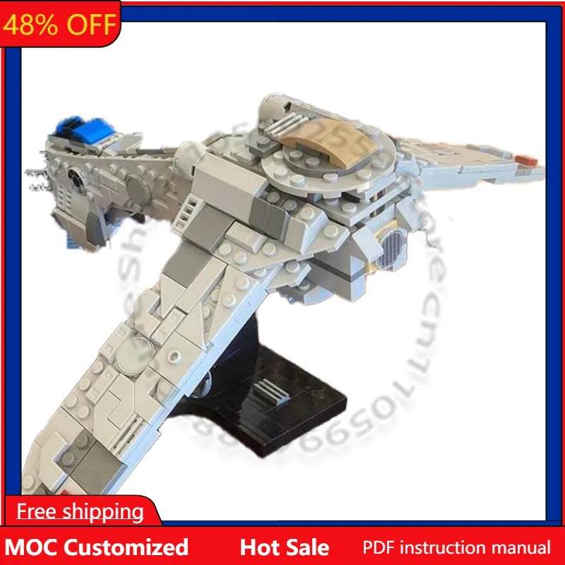 

Набор для сборки «Звездный воин»: Дропшип и Модульный Транспорт AT-TE (751 деталь), DIY Конструктор, Подарок на Рождество