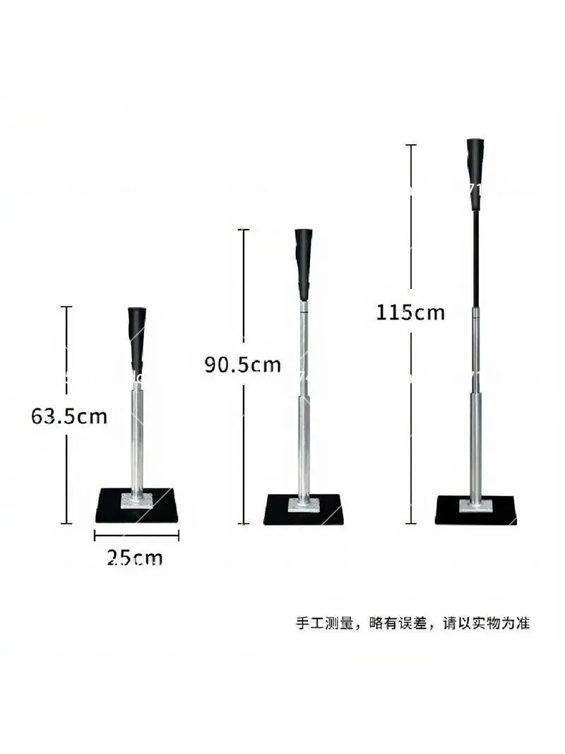 Adjustable Baseball Softball Hitting Tee, Batting Training Stand for Youth Adult Practice