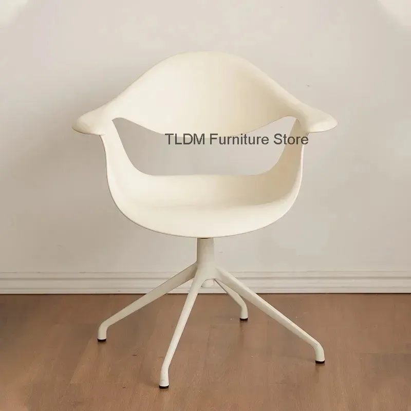 Office Chair Sedentary Rotatable Nordic Chair Modern Creative Ergonomic Home Backrest Study Chairs  Comfortable