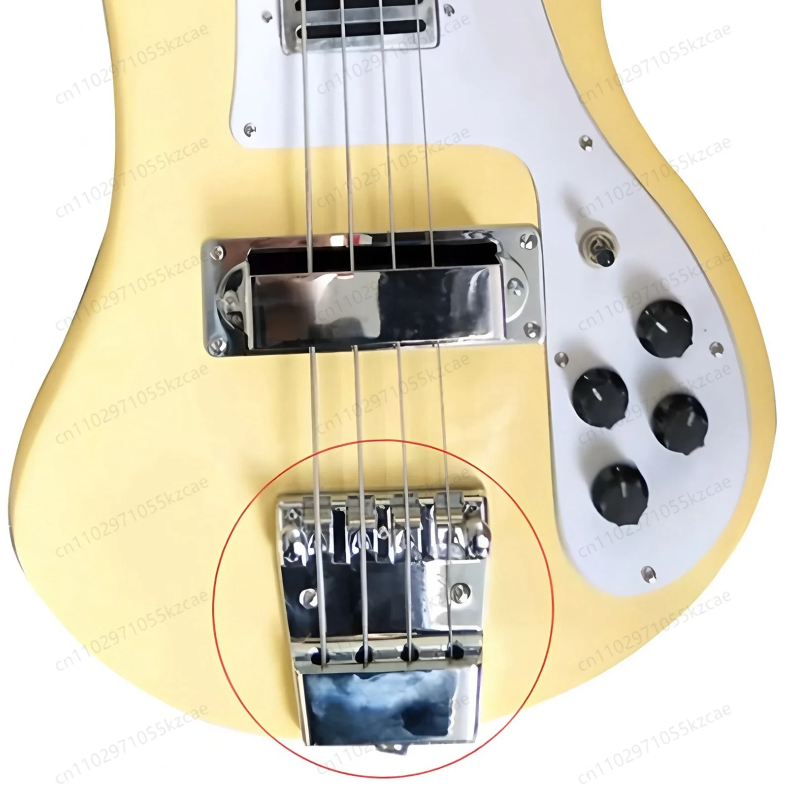 

Съемник струн для 4-струнного бас-гитарного бриджа - Нижний бридж для электробаса для крепления струн и регулировки интонации