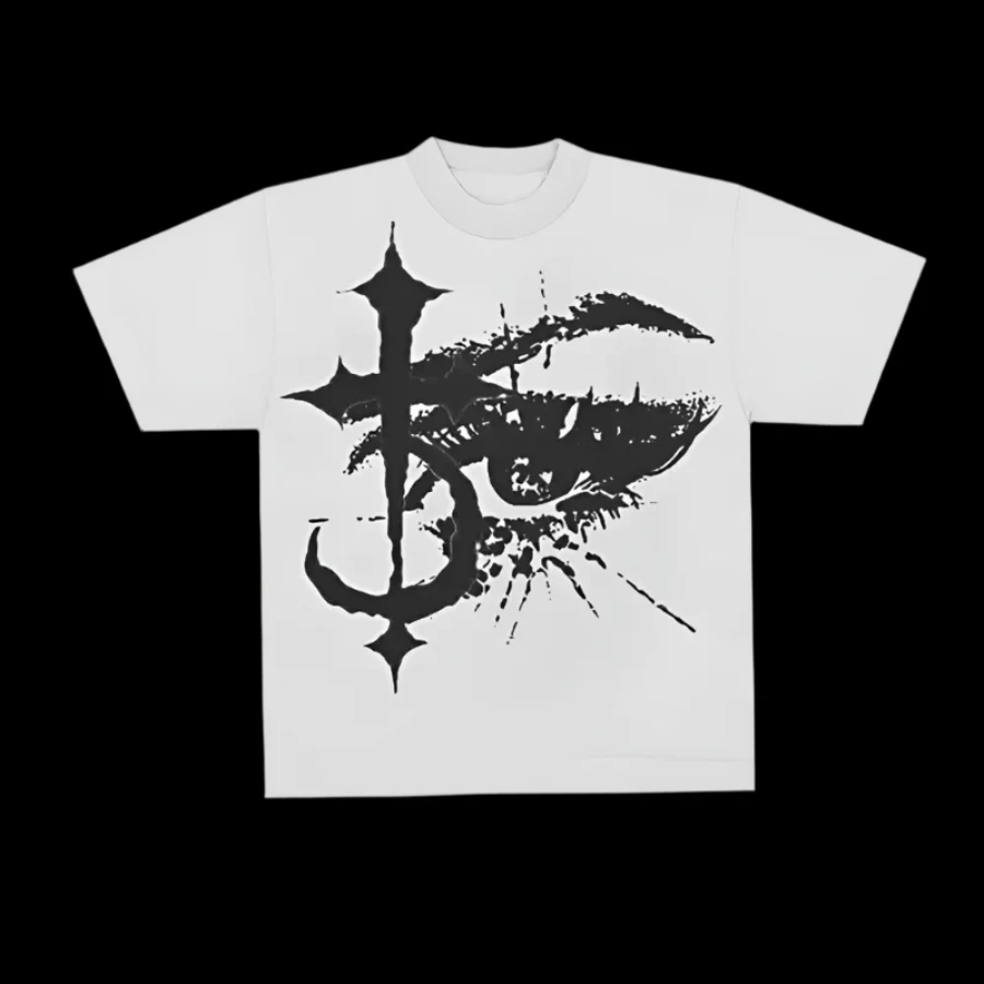 OPIUM T-shirt 2026 Summer New Women's Vintage Breathable Tee Streetwear Oversized Loose Casual