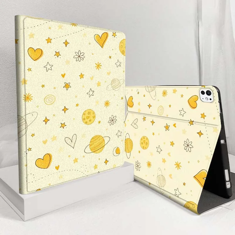 

Бирюзово-белая ромашка для iPad Pro Air 5, 4, 3, 13, 11, 8, 7, 6, 5, 10,7, 6, 10,5, 12,9, 10,9, чехол для планшета