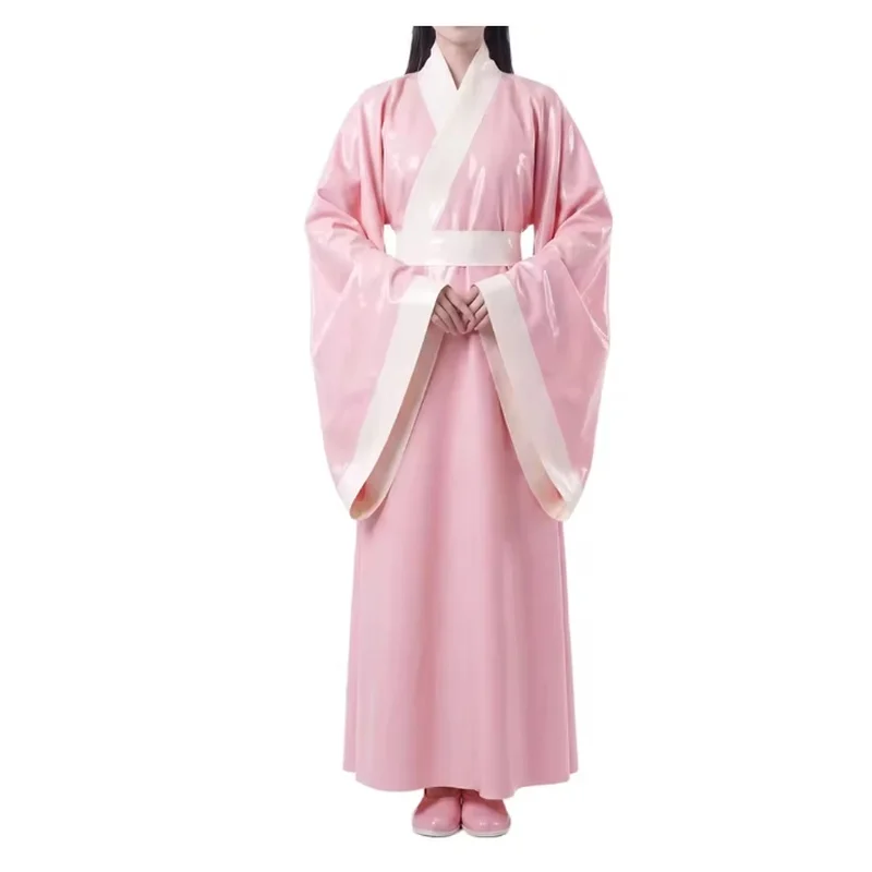 Customized size and color of natural latex clothing 0.4