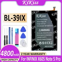 KiKiss Battery BL-44AX BL-39IX BL-44CX BL-49FX For Infinix X687 X655 X605/Zero 8/8i CE9 Hot 8 9 Note 4/5 pro Spark 5 Pro X571