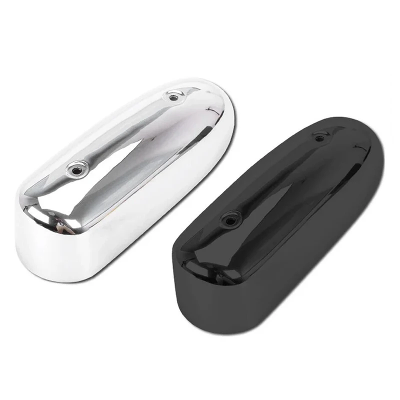 Motorcycle Chrome Black ABS Air Intake Filter Cap Carburetor Side Cover Protector For Honda Magna 250 VF250