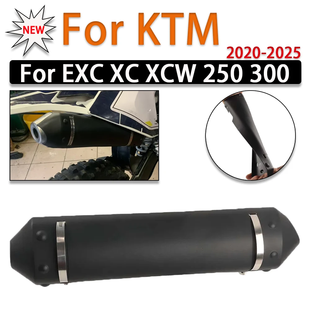 

2024 For KTM EXC 250 300 EXC250 EXC300 XC XCW 250 300 TPI Motocross Accessories Exhaust Pipe Protector Heat Shield Cover Guard