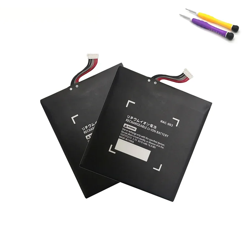 Pour Nintendo Switch Oled batterie 4310mAh HAC 003 batterie Lipo Rechargeable pour NS Switch batterie de Console de jeu avec Kit d'outils