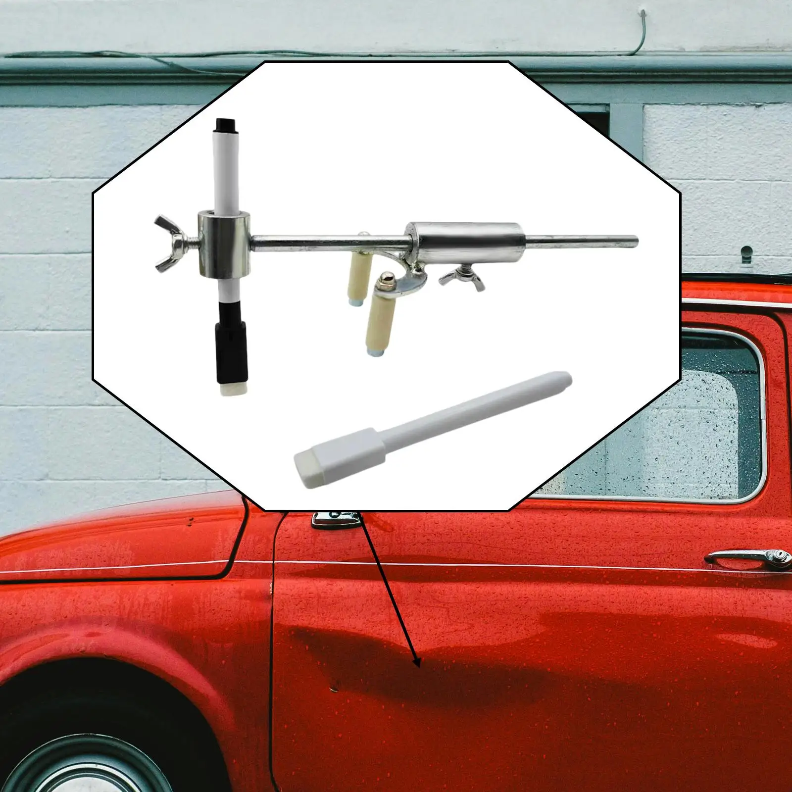 Roda de carro sobrancelha marcador roda arco scriber ferramenta resistente prático profissional ferramenta de mão reparação de metal ajustável 0-20cm