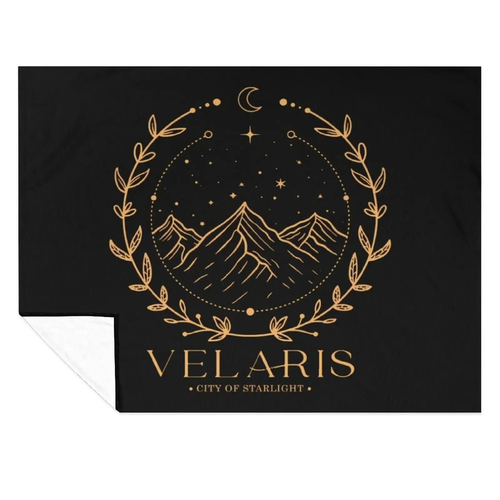 

Acotar Velaris City Of Starlight The Night Court Throw Blanket Baby Travel Polar Winter beds Blankets