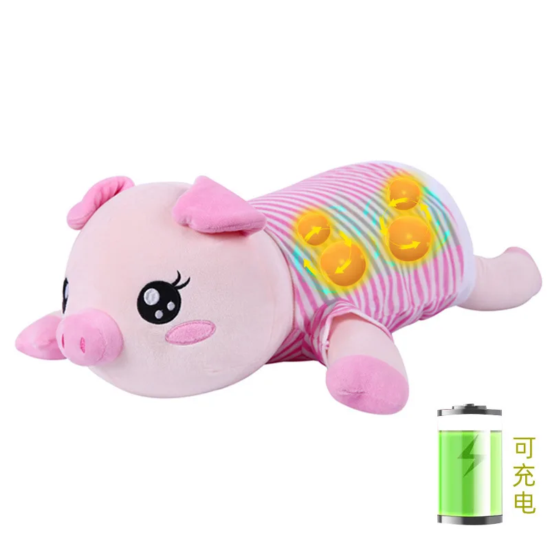 Rechargeable Pig Massager Female Birthday Cute Sleeping Plush Pillow