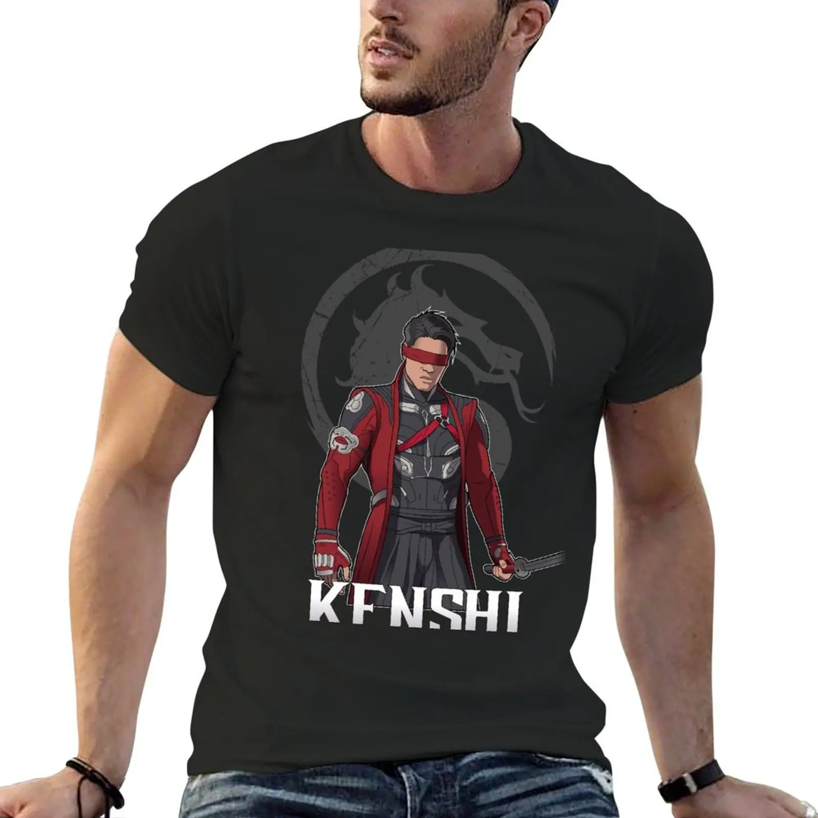 Kenshi Mortal Kombat 1 / MK 1 T-Shirt oversized t shirt baggy shirts customizeds men clothings