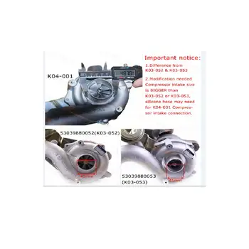 適用於大眾高爾夫、Polo 4 MK4 GTI、奧迪TT、A3 1.8T 180馬力的渦輪增壓器 53039880094 53039700052 53039880052 6 最佳銷售 高爾夫 4 部分 - №1