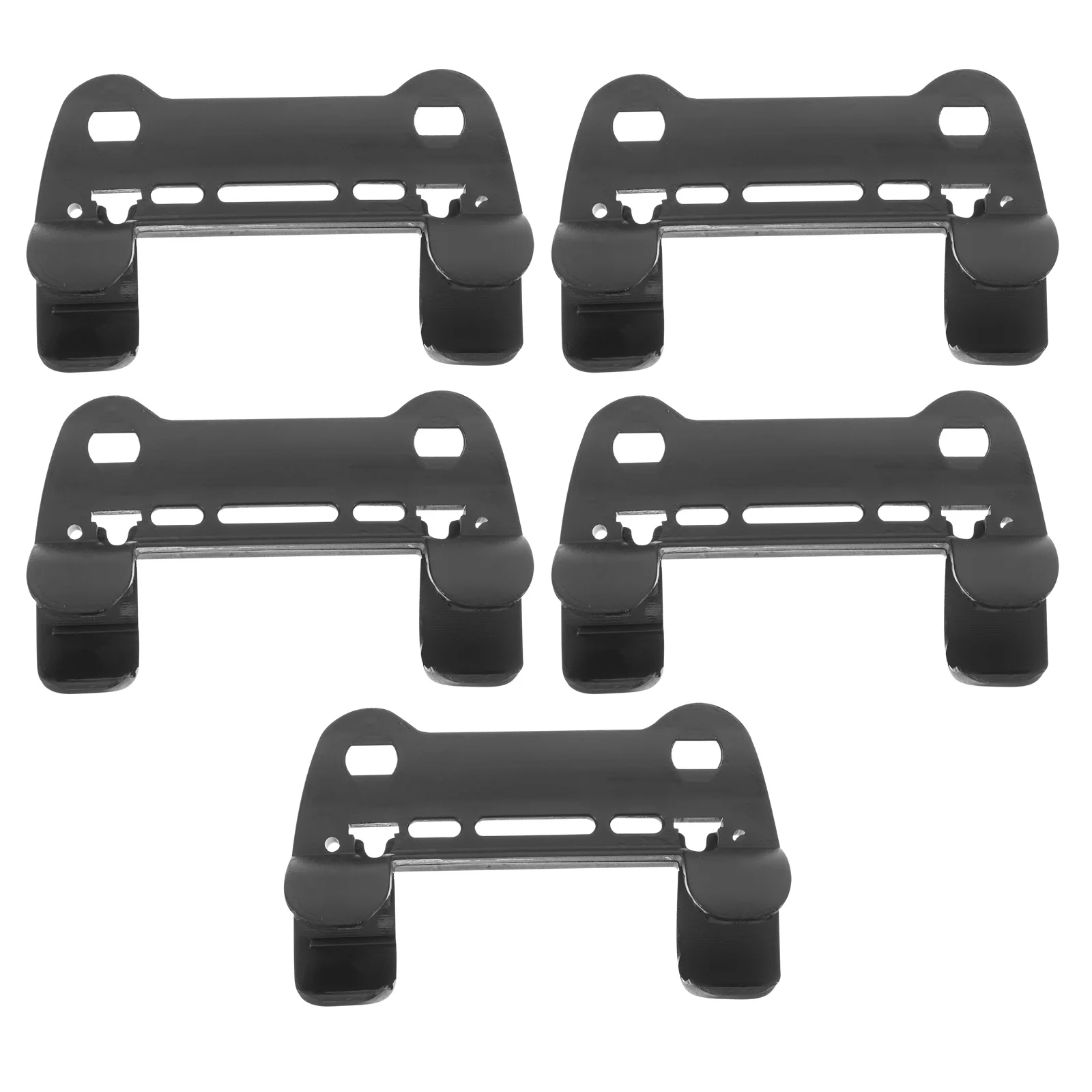 

5Pcs Sturdy Nylon Pump Mount Universal Bike Inflator Frame Durable Fixing Clip Black Pump Holder Bike Inflator Frame