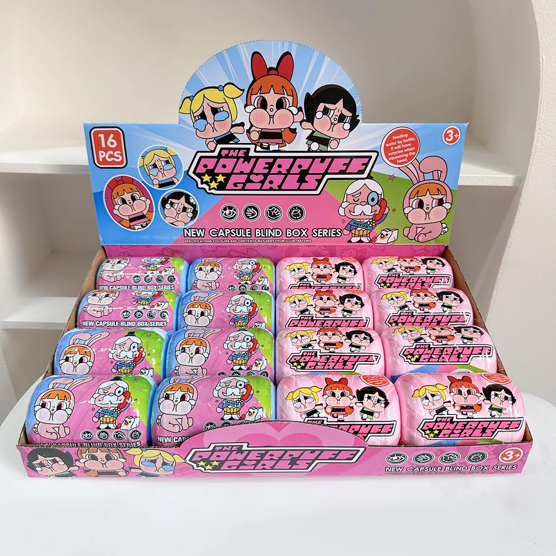 16 stks Nieuwe Lilo & Stitch Verzamelen Action Figure Capsule Anime Blind Box Verrassing Rugzak Hanger Sleutelhanger Touw Pop Speelgoed Kids Gift