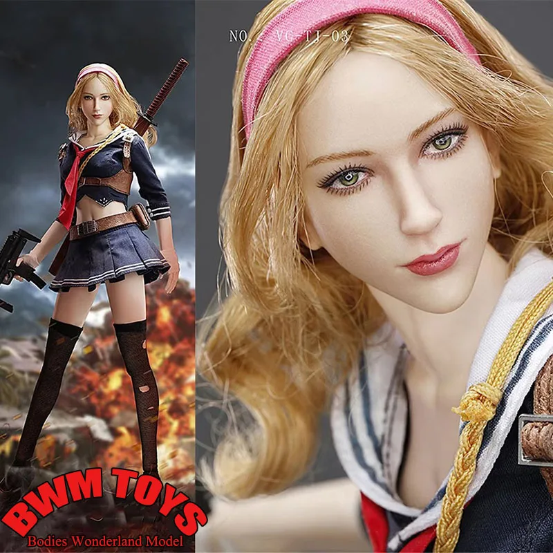 متوفر في المخزون VERYCOOL VC-TJ-03 1/6 مقياس لعبة الموجة الثالثة بليد فتاة البكر 12 بوصة مجموعة كاملة أنثى الجندي عمل نموذج لجسم