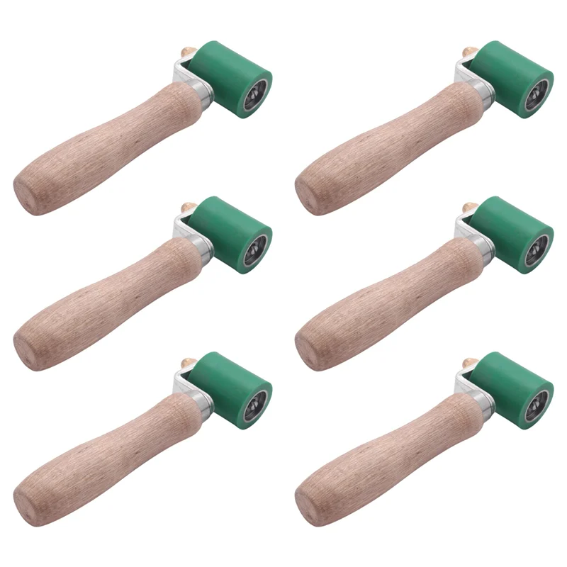 FAST-6Pcs 40Mm Silicone Seam Hand Pressure Roller For Hot Air Heating Vinyl Welding Tool