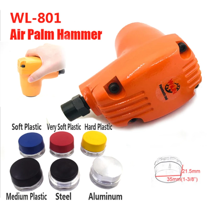 

Wilin Pneumatic Air Tools Palm Of Hand Knock Beat Strike Hammer Scaler UP-801