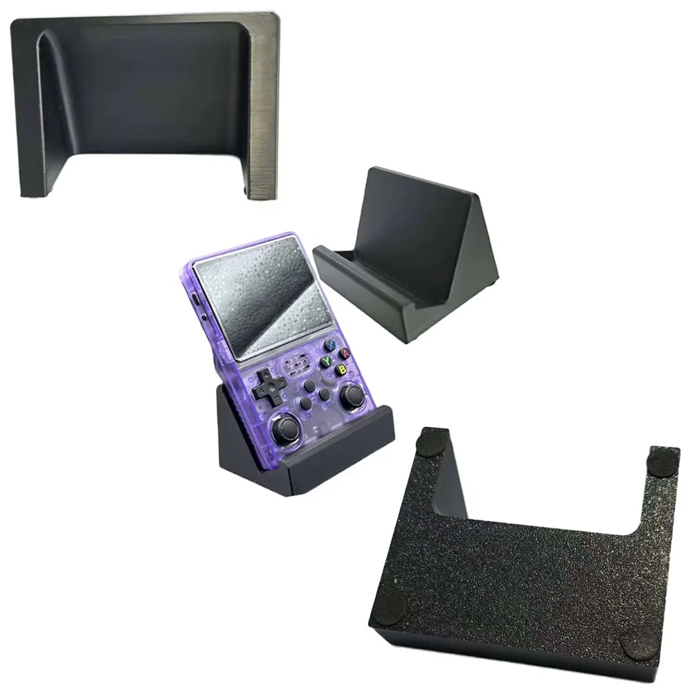 

PLA+ Anti-Slip Stand Base for R36S Portable Desktop Bracket Game Console Playstand Base Game Accessories Black
