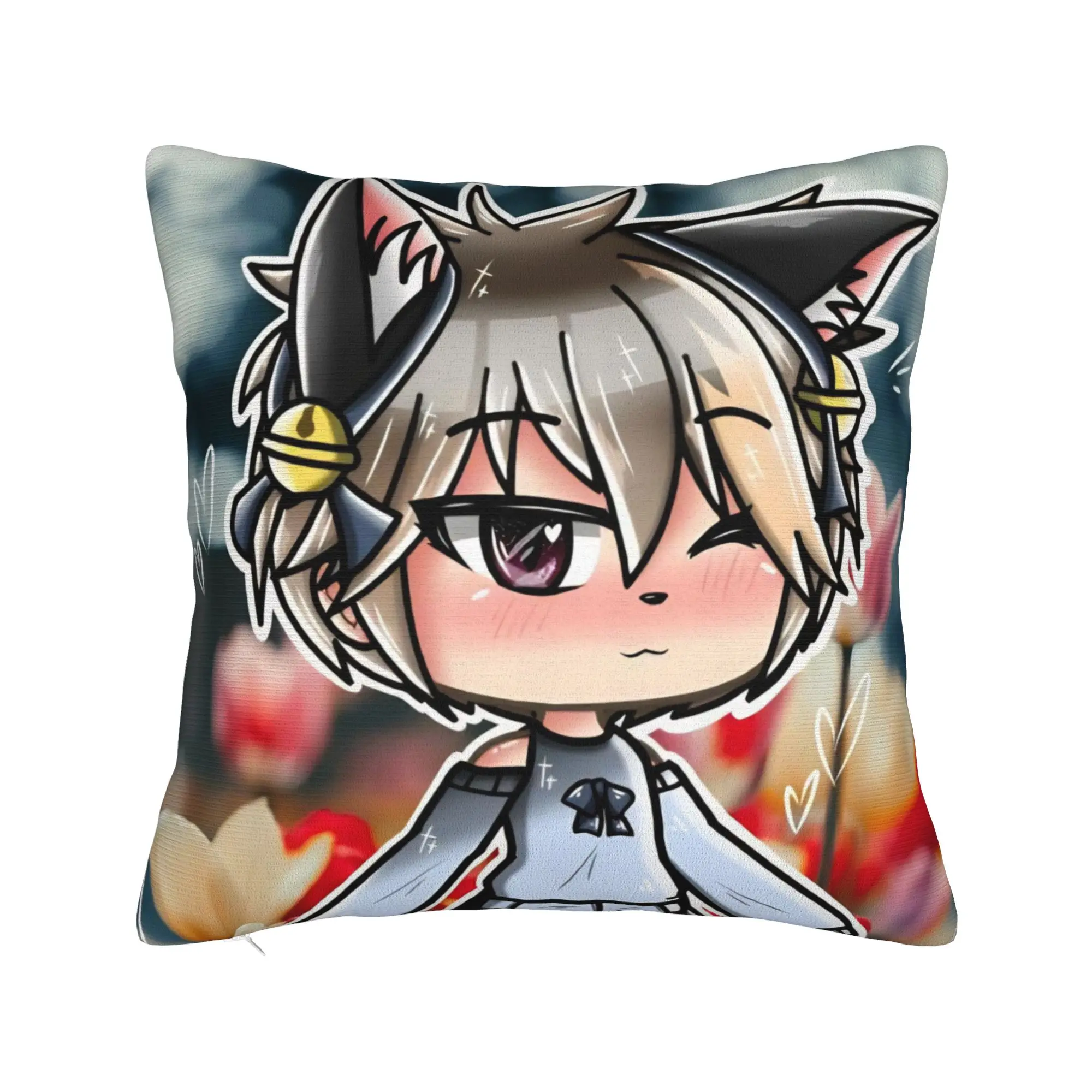 Decorative Pillow Cover Gacha Life Cartoon Stuff Chair  Throw Pillow Case Cover Drop Shipping Multi-Size