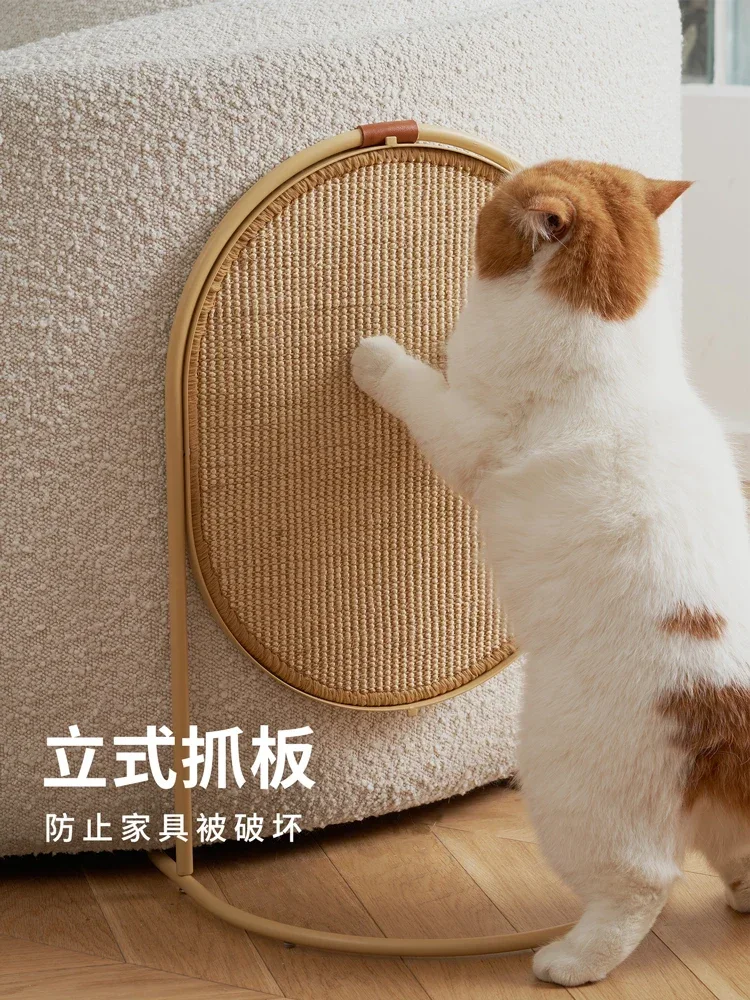 board does not drop crumbs sisal multifunctional vertical creative wear-resistant cat claw board pet cat supplies.