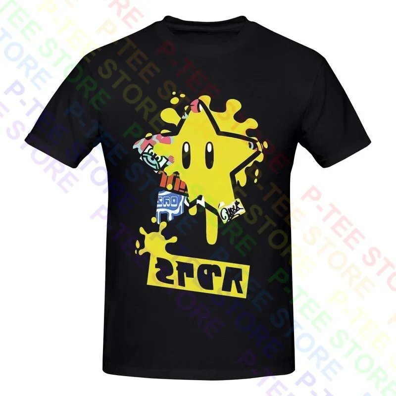 Футболка Splatoon 2 Team Star Power Splatfest Dmn2, крутая Классическая футболка унисекс, Лидер продаж