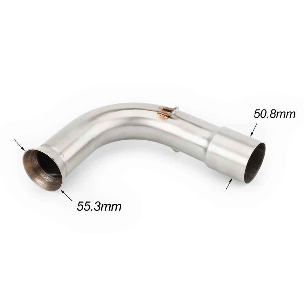 For Can Am Spyder F3 Limited / Tourer 2016 2017 2018 2019 2020 2021 2022 Escape Motorcycle Exhaust Middle Link Pipe Slip-On