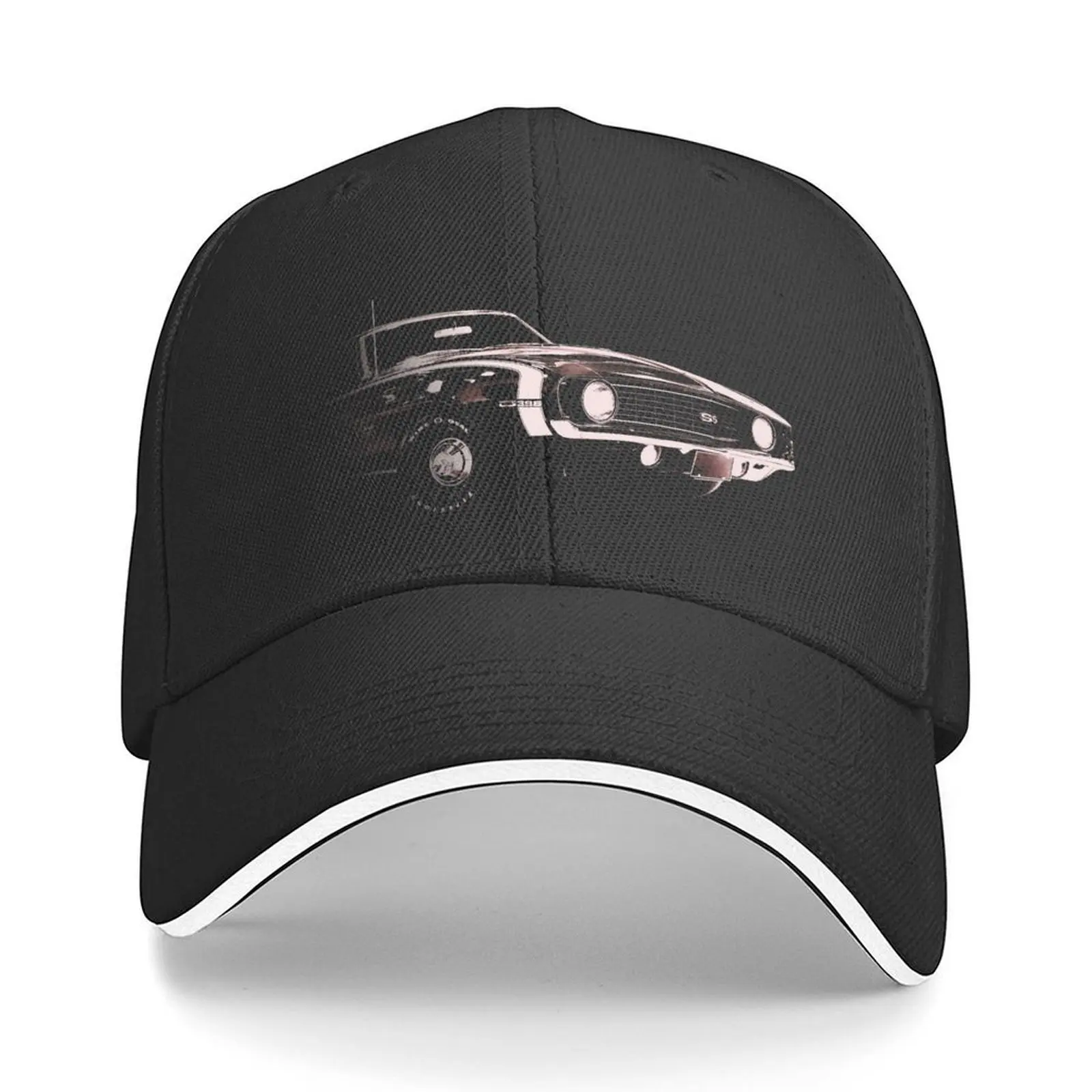 

Camaro 1969 Baseball Cap Sunscreen Rave Trucker Hat foam party Hat Hats For Men Women's