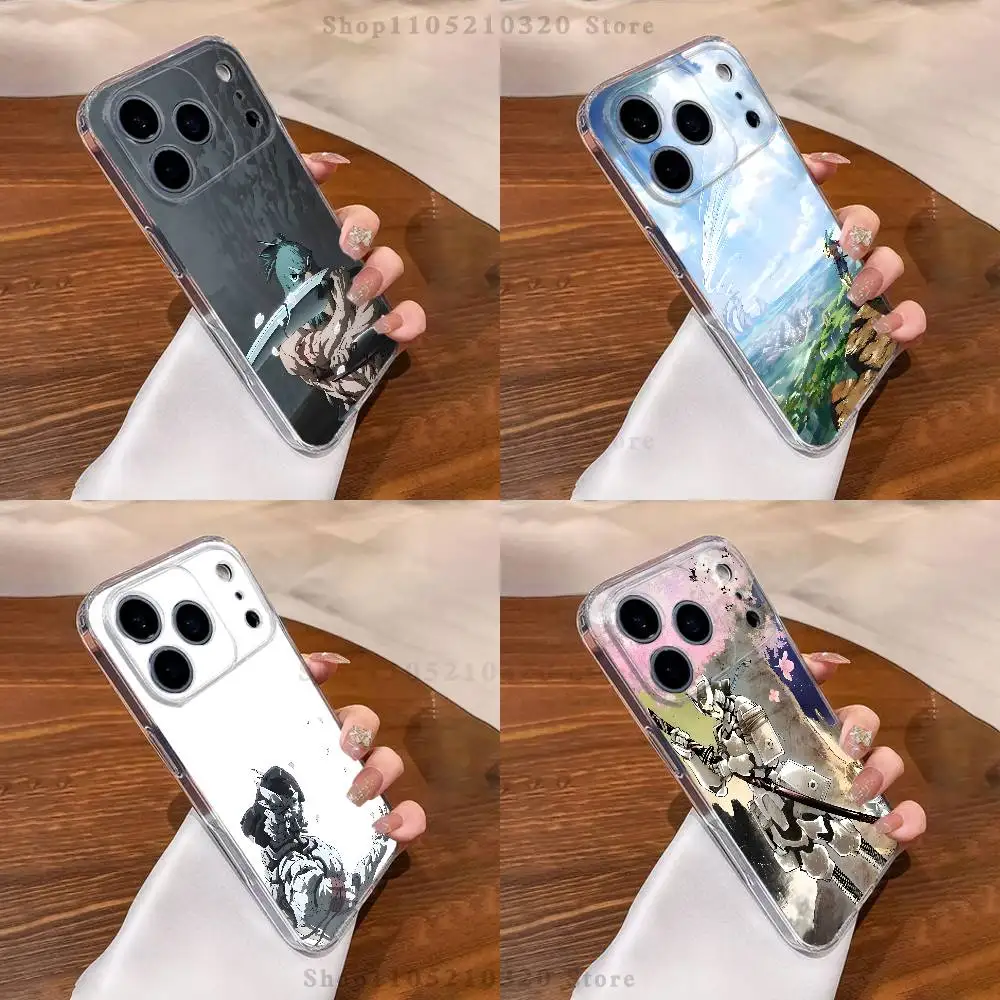 

Shangri-La Frontier Phone Case For iPhone 17,16,15,14,13,12,11 Pro,Max,Plus,XR,Mini,E Clear Full-coverage Soft Cover