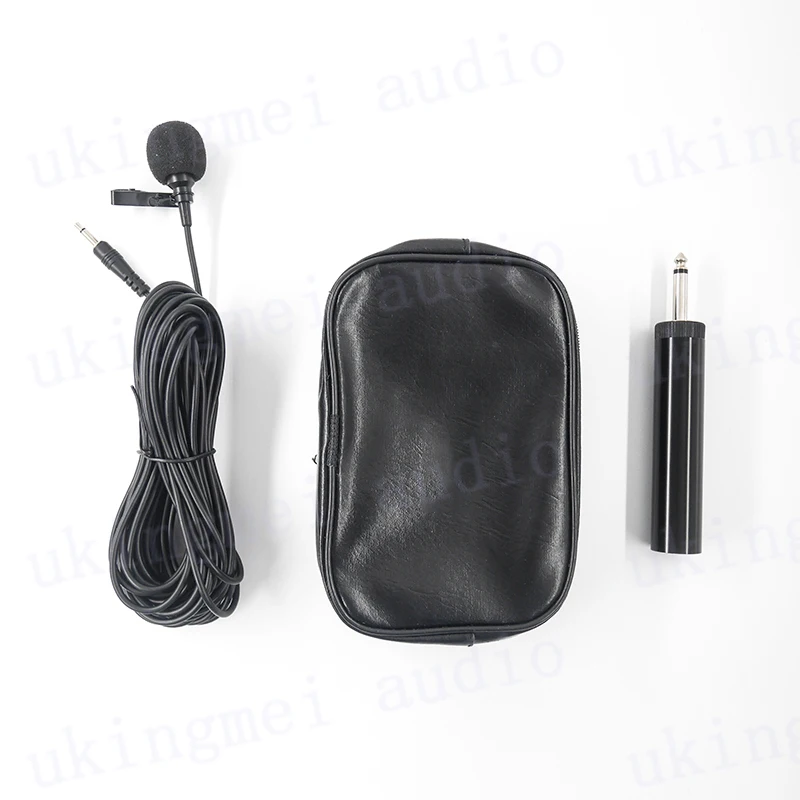 UK-10AX Musical Instruments Condenser Lavalier Microphone Lapel Tie Clip Mic For Guitar Voice Amplifier Speaker Mixer Audio