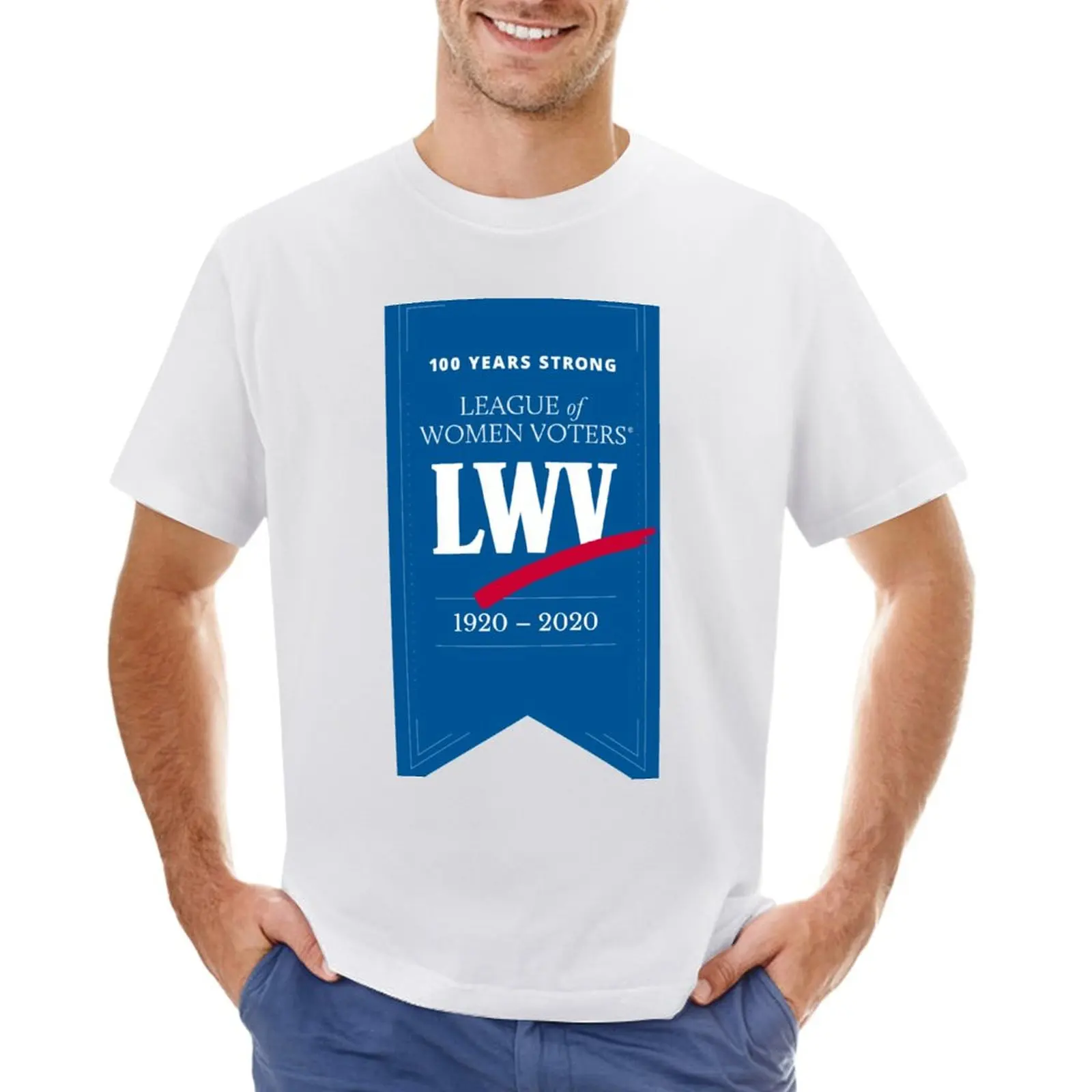 

LWV 100 Years Strong T-shirt plus sizes plain Short sleeve tee funny t shirts for men