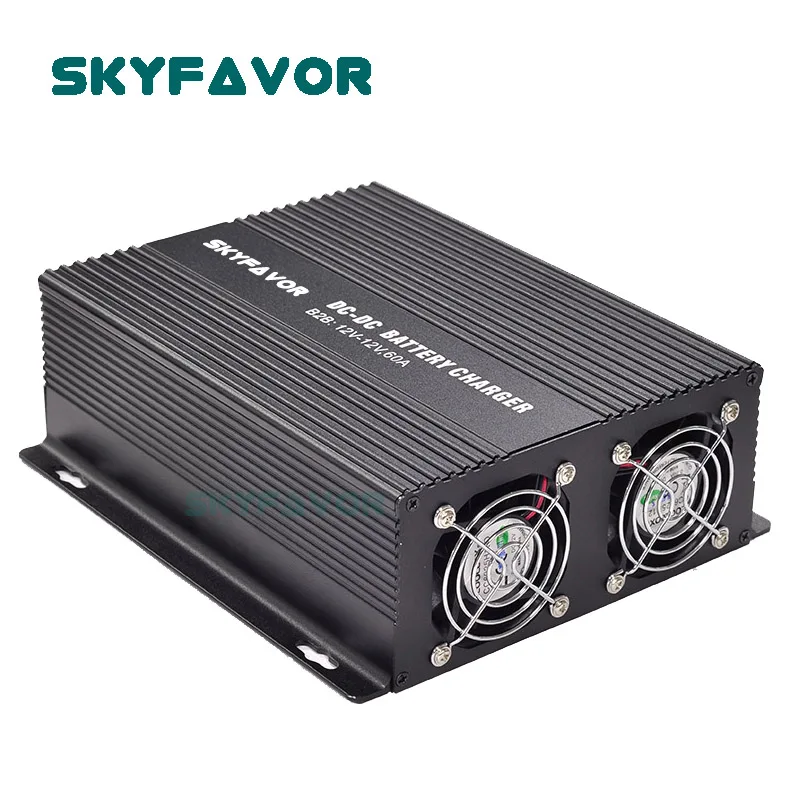 Best selling products 12V dc-dc charger 12V 60A automatic fast RV battery to battery charger for RV camper Trailer Yacht 4WD