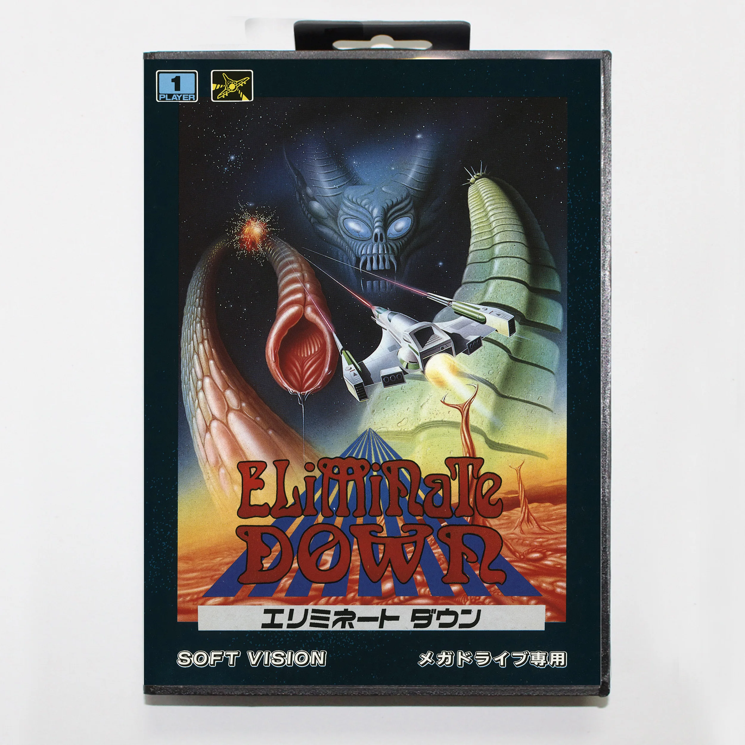 

Hot Sale Eliminate Down Game Card With Retail Box 16bit MD Cart For Sega Mega Drive/Genesis System