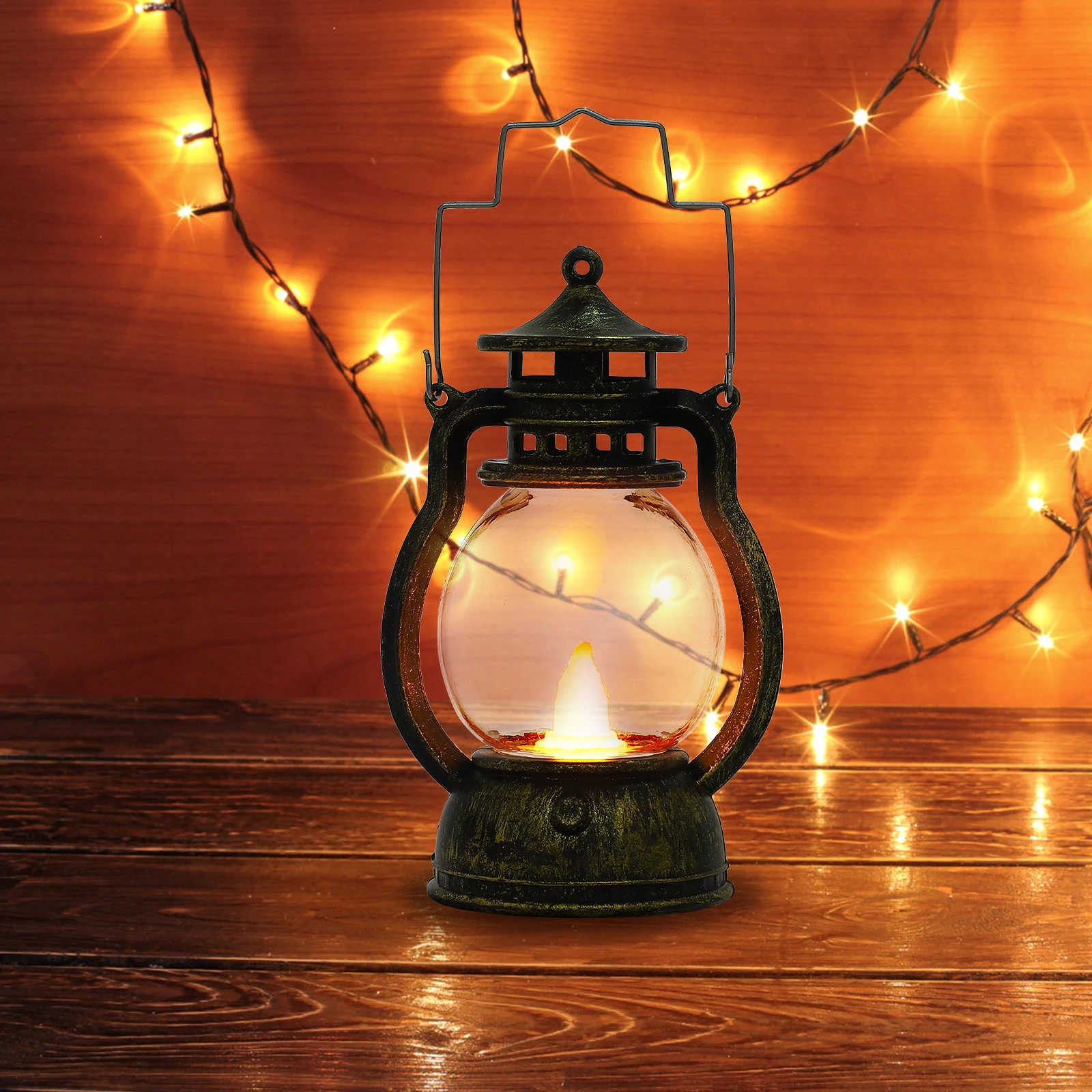 

LED Retro Small Portable Camping Lantern Practical LED Camping Light Hiking Tent Light Outdoor Emergency Lighting