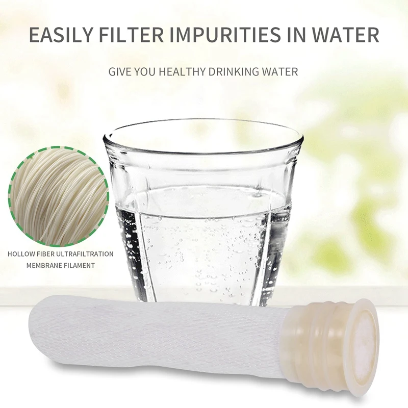 4Pcs UF Membrane 0.01 Micrometre Ultrafiltration Hollow Fiber Membrane For Reverse Osmosis Water Filter Purifier Durable