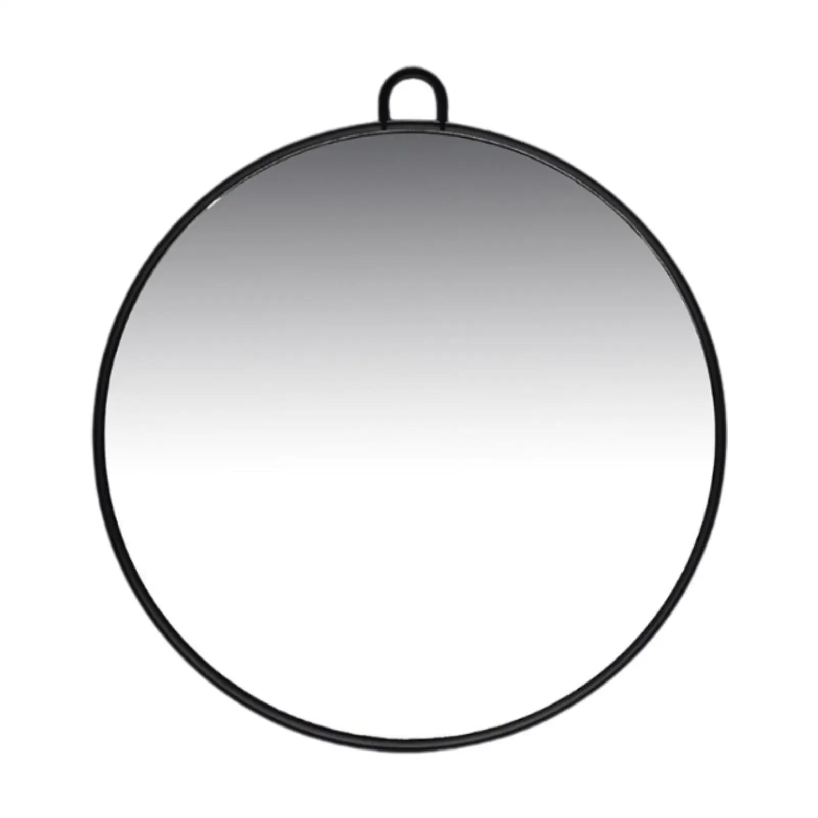 Handheld Mirror Round with Hole Lightweight Barber Mirror Salon Equipment for Hairstylist Grooming Barbershop Hairdresser Vanity