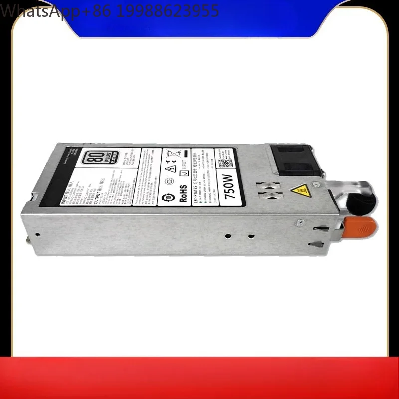Оригинальный блок питания 750W D750E-S3 CN-0CWKMX для серверов R520, R530, R620, R630, R720, R730, R820, T420, T620, R530XD, R730XD (0CWKMX)