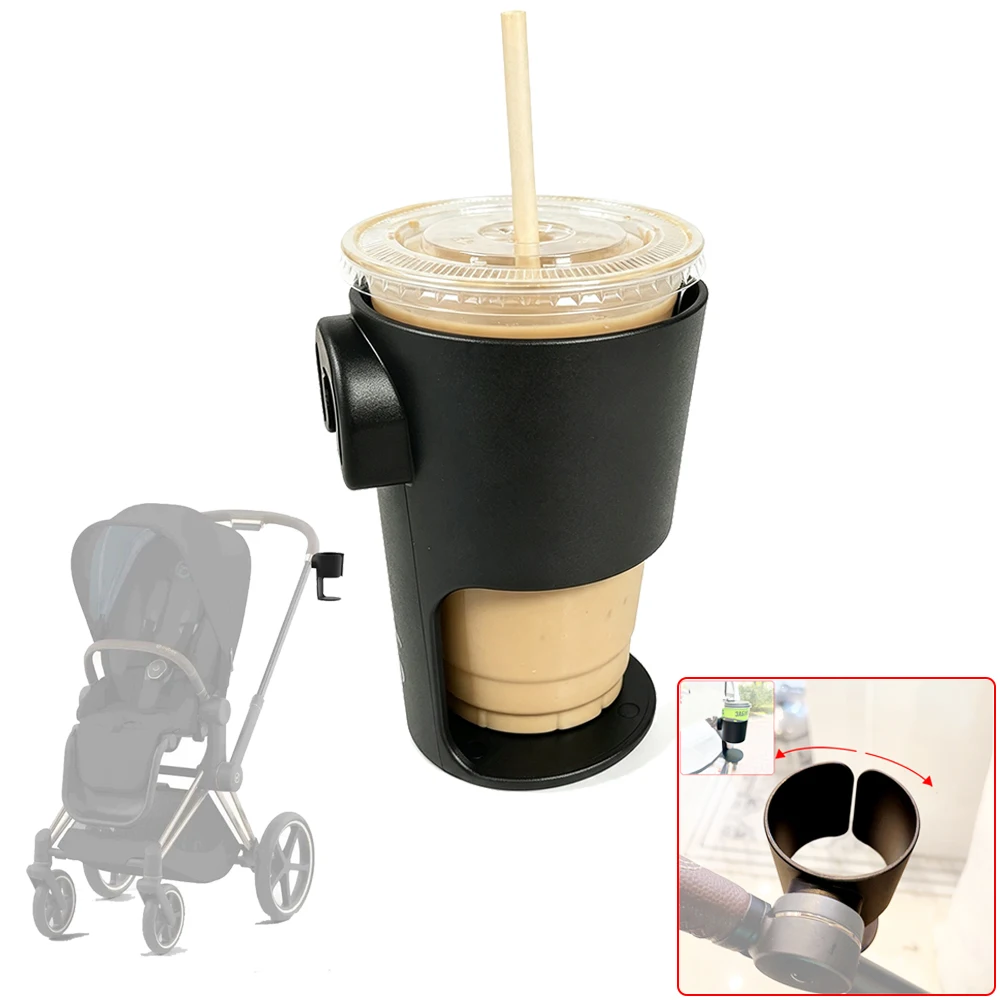 Cup Holder For 2019~26 Cybex Priam Mios Melio Eezy Beezy Coya Gazelle S Balios S Lux Water/Coffee Cups Beverage/Baby Bottle