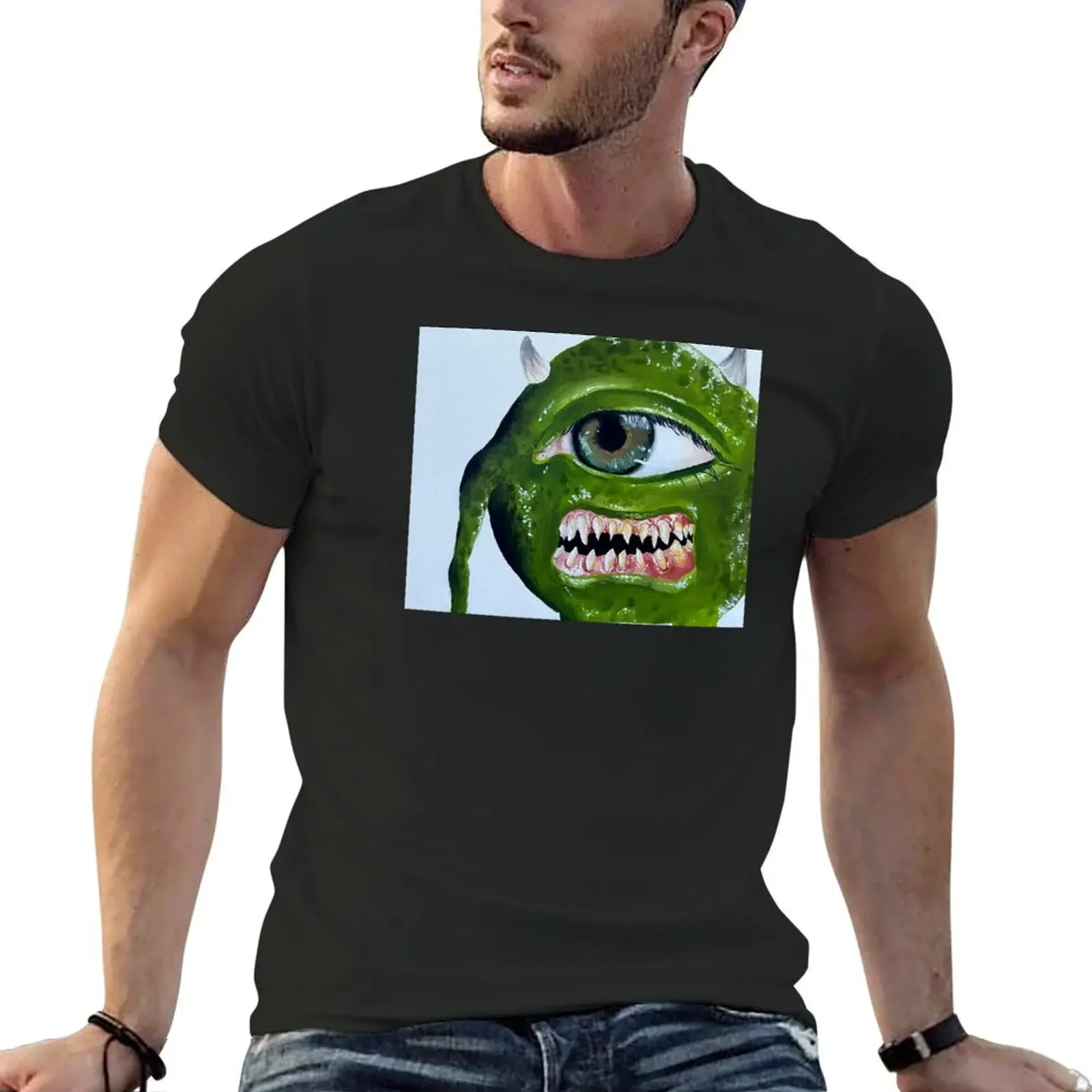 

Michael Wazowski T-Shirt Blouse graphics customizeds men clothes